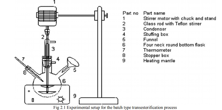 transesterification process